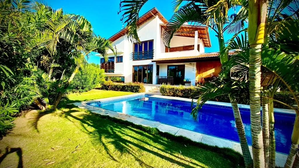 Villa Caju Knots with private pool and garden, kitesurf house in Parajuru, Brazil