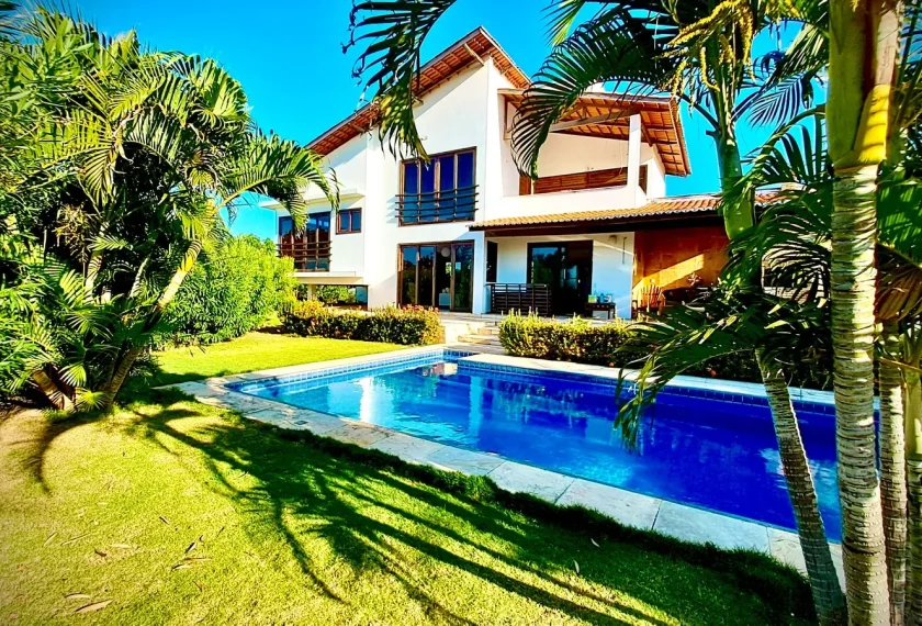 Villa Caju Knots with private pool and garden, kitesurf house in Parajuru, Brazil